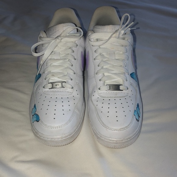 Nike Custom Butterfly’s AF1’s Size Womens US 9 - Picture 2 of 7